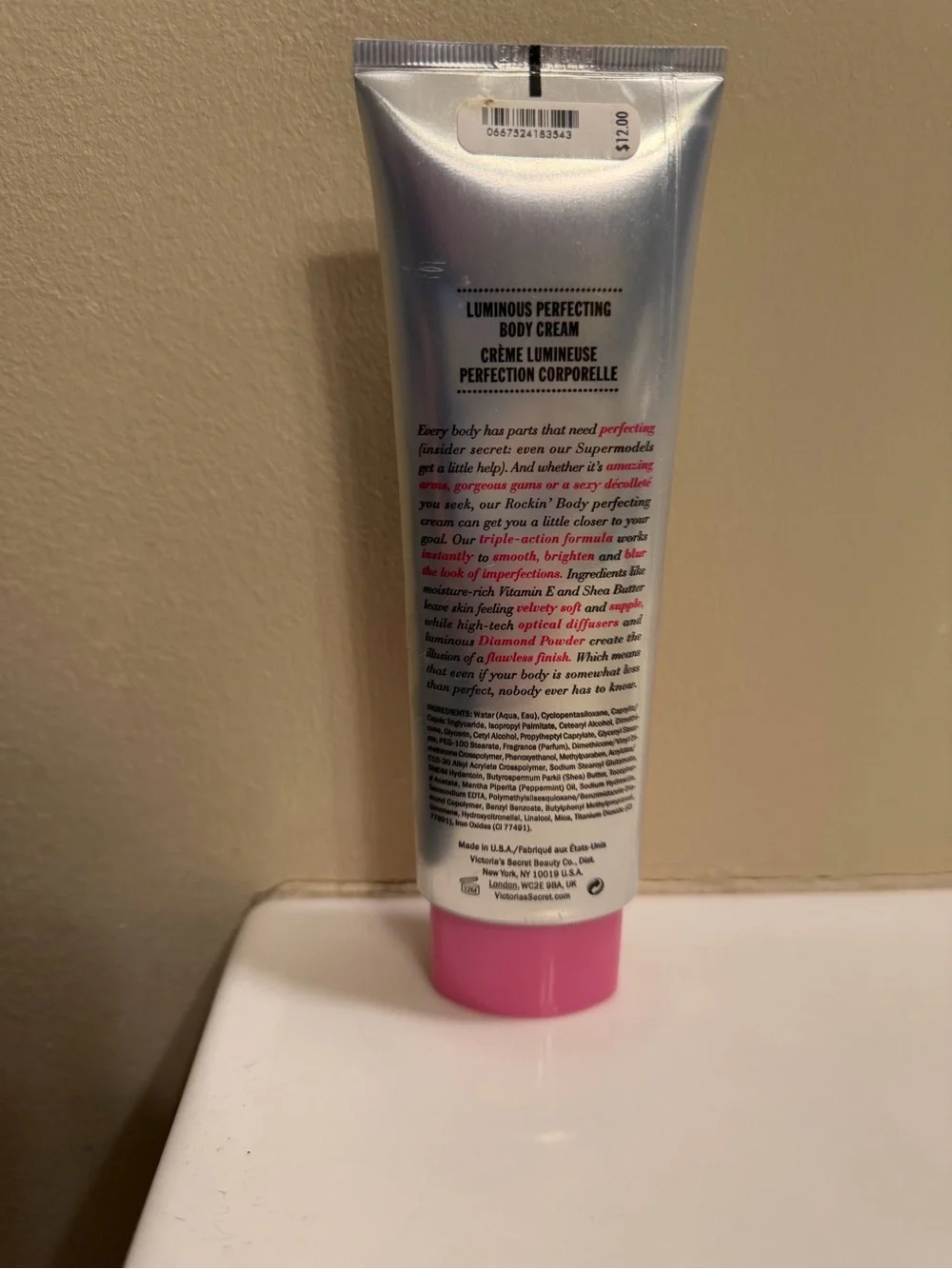 Victoria’s Secret rockin’ body luminous body cream